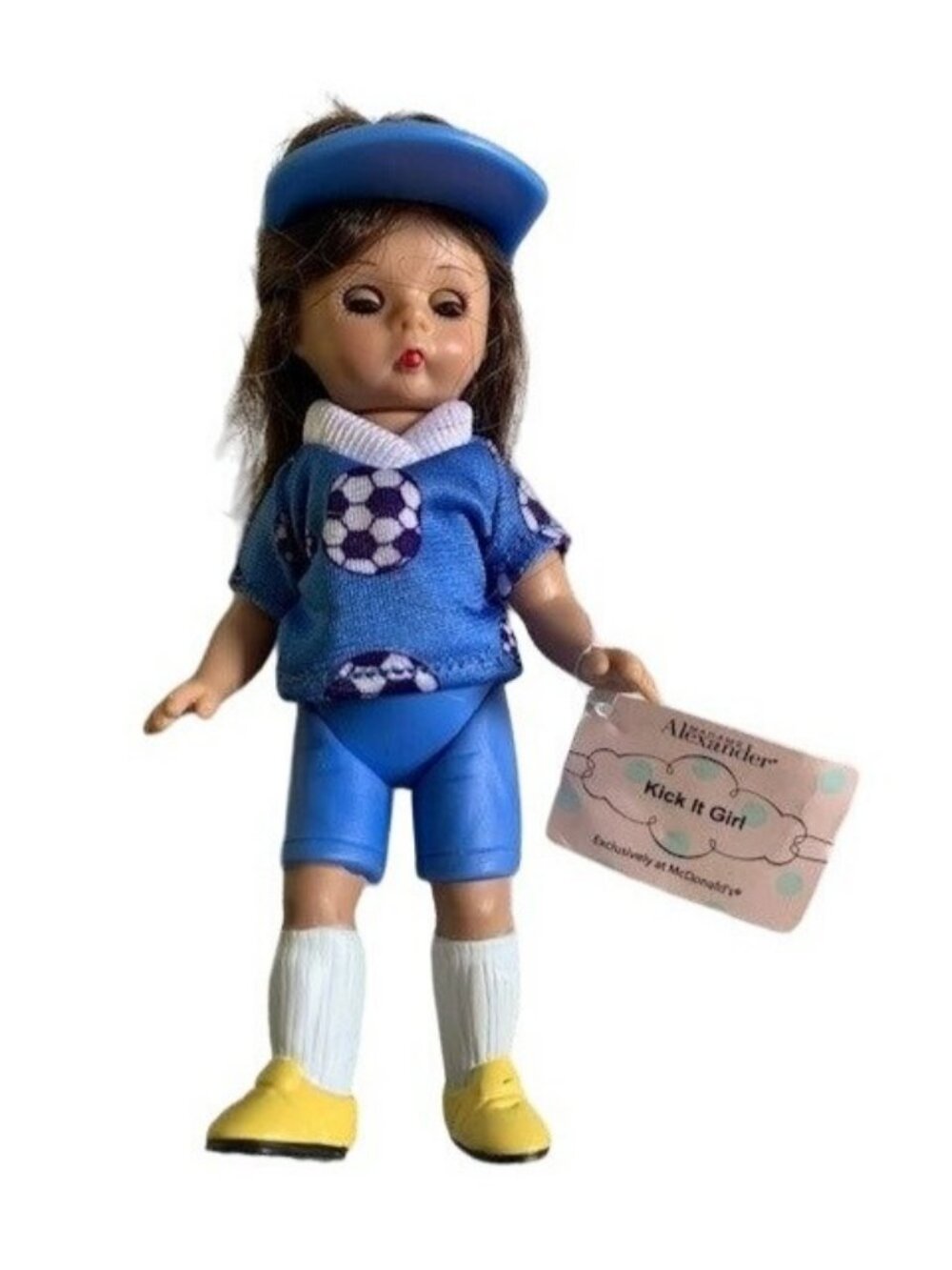 Madame Alexander Kick It Girl Doll 5" Soccer Outfit & Accessories